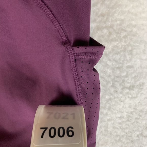Hind Legging‎ Women's XL Purple Pockets Stretch Mesh Detail Yoga Pull On 7006 - Picture 11 of 11
